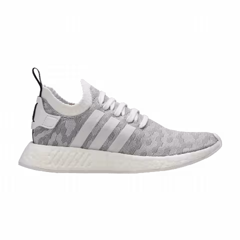 Adidas Wmns NMD_R2 Primeknit 'White Black Pink'