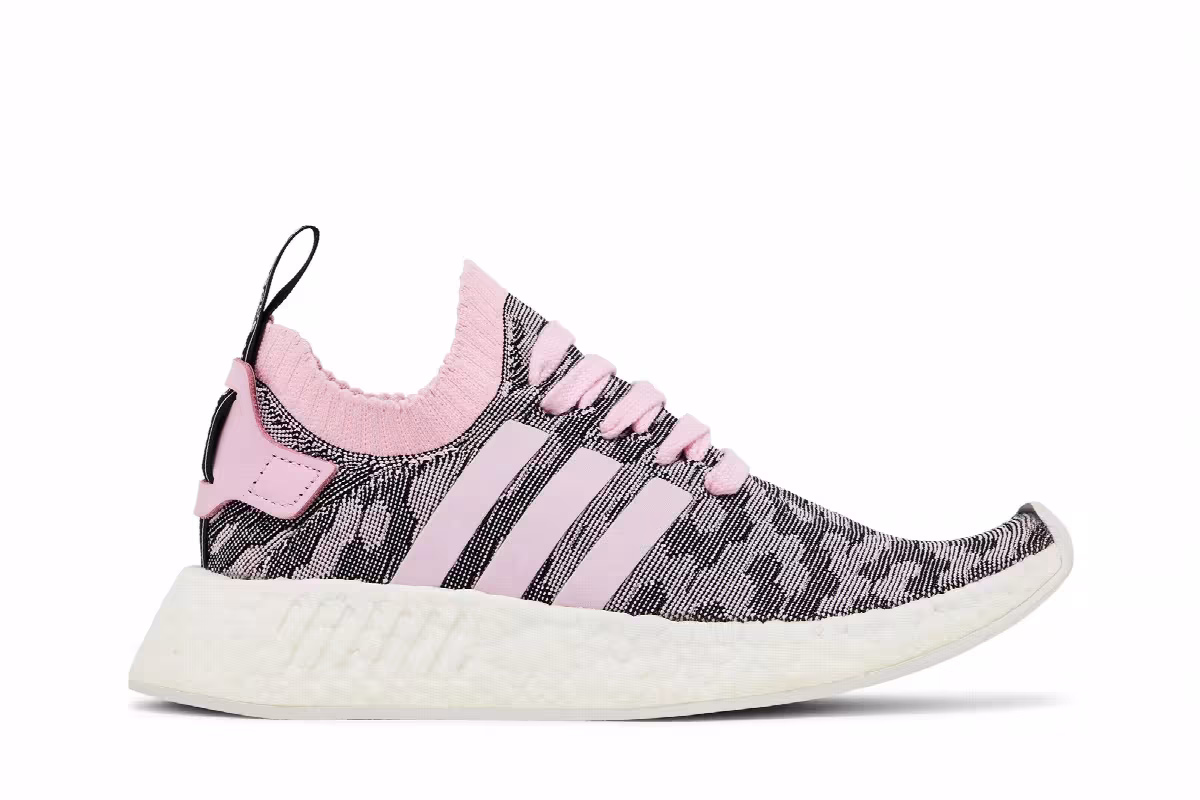 Adidas Women's NMD_R2 Primeknit Wonder Pink, view 2