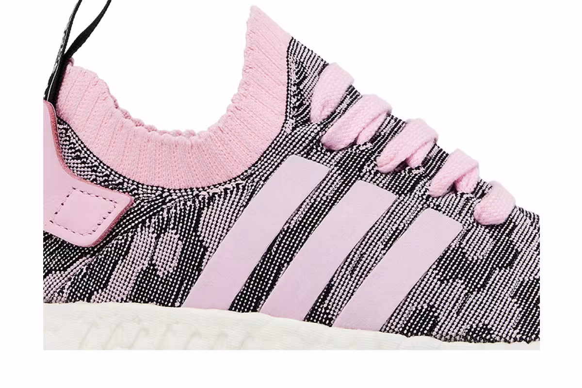 Adidas Women's NMD_R2 Primeknit Wonder Pink, view 3