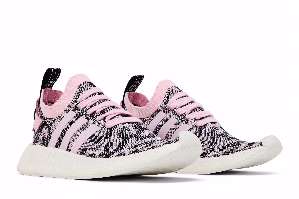 Adidas Women's NMD_R2 Primeknit Wonder Pink, view 9