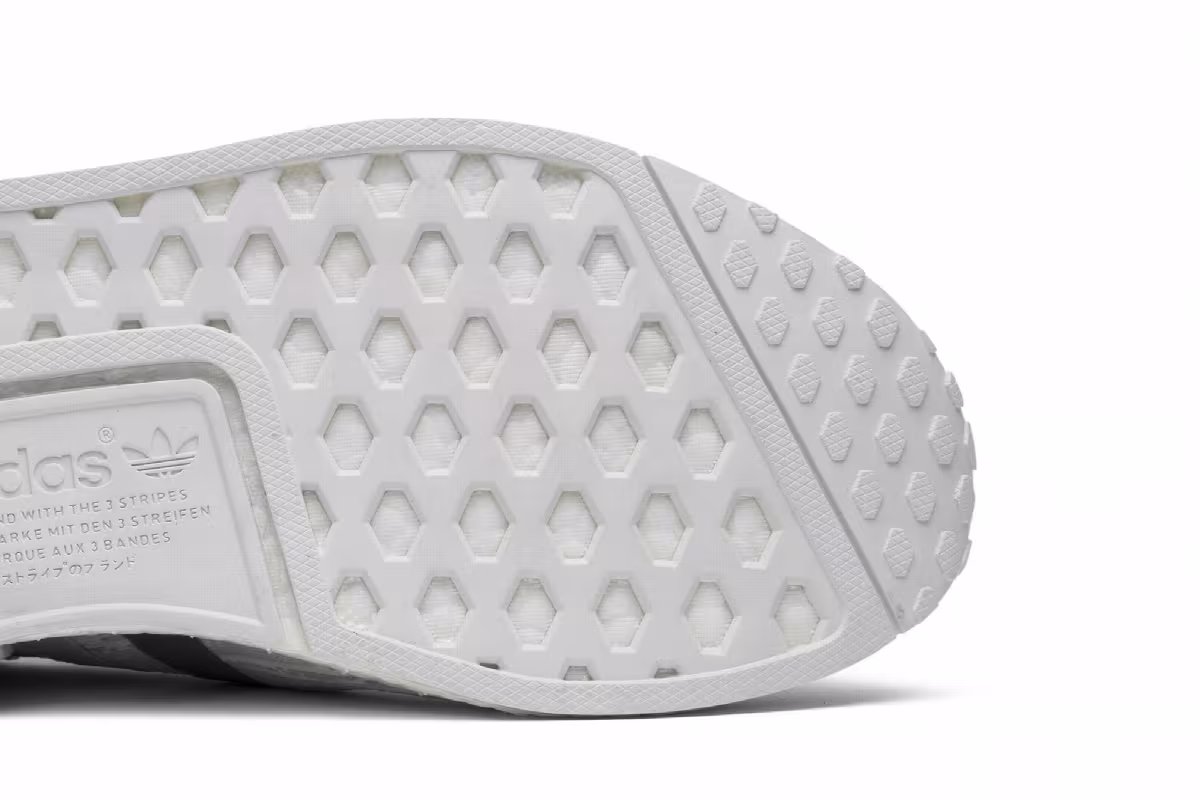Adidas Women's NMD_R1 Primeknit Grey Glitch Camo, view 6