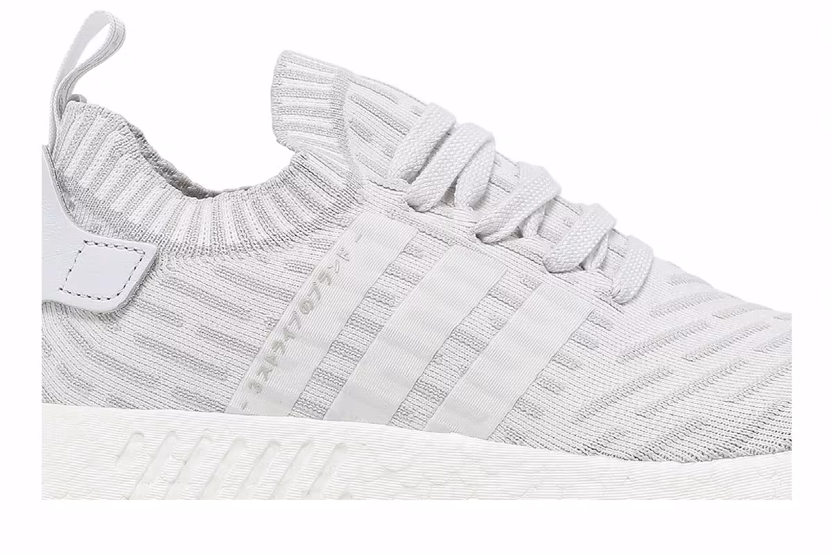 Adidas Women's NMD_R2 Primeknit Japan White Gum, view 3