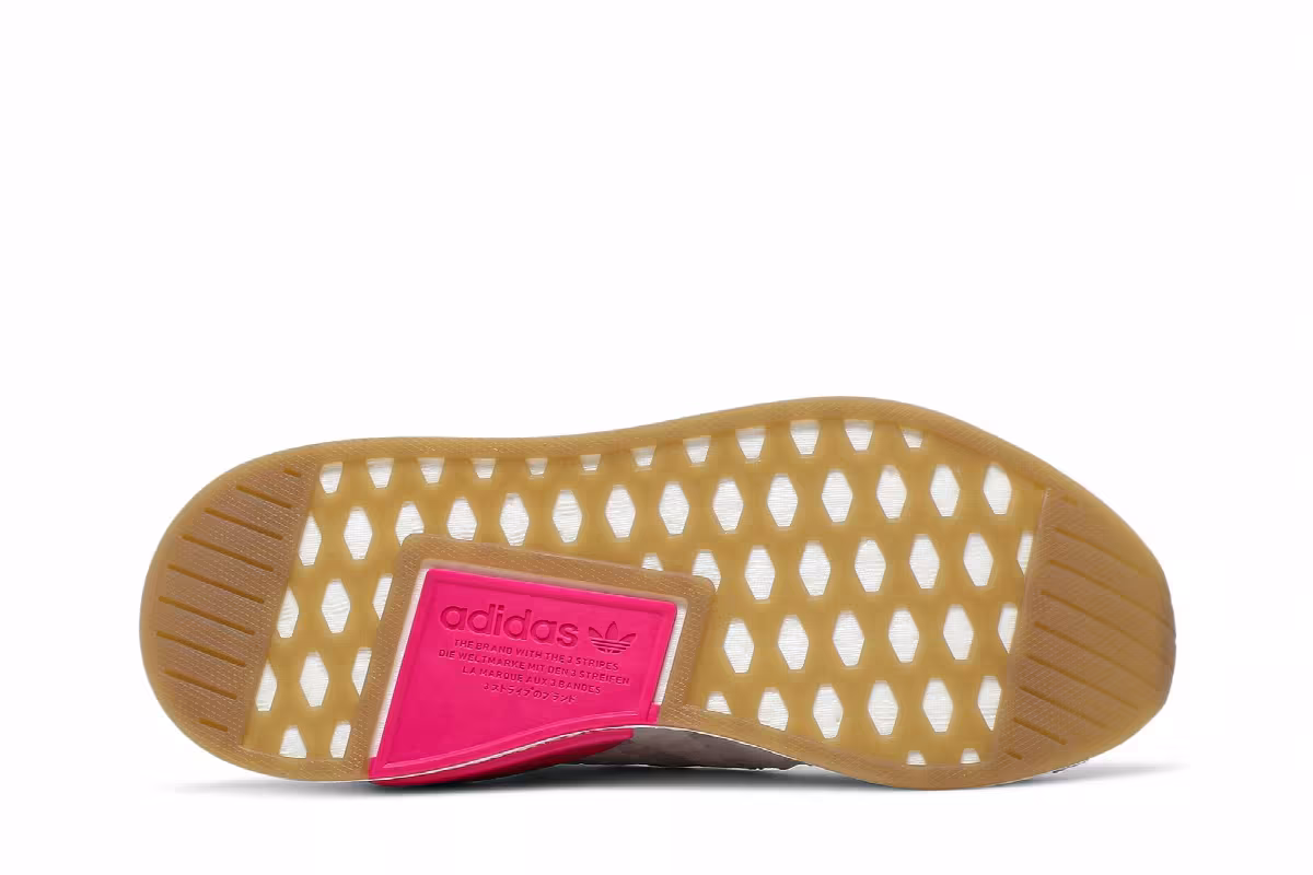 Adidas Women's NMD_R2 Primeknit Japan White Gum, view 5