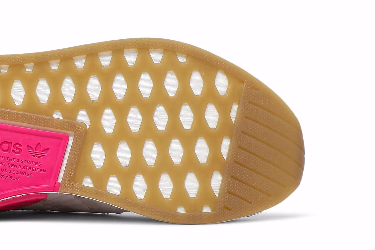 Adidas Women's NMD_R2 Primeknit Japan White Gum, view 6