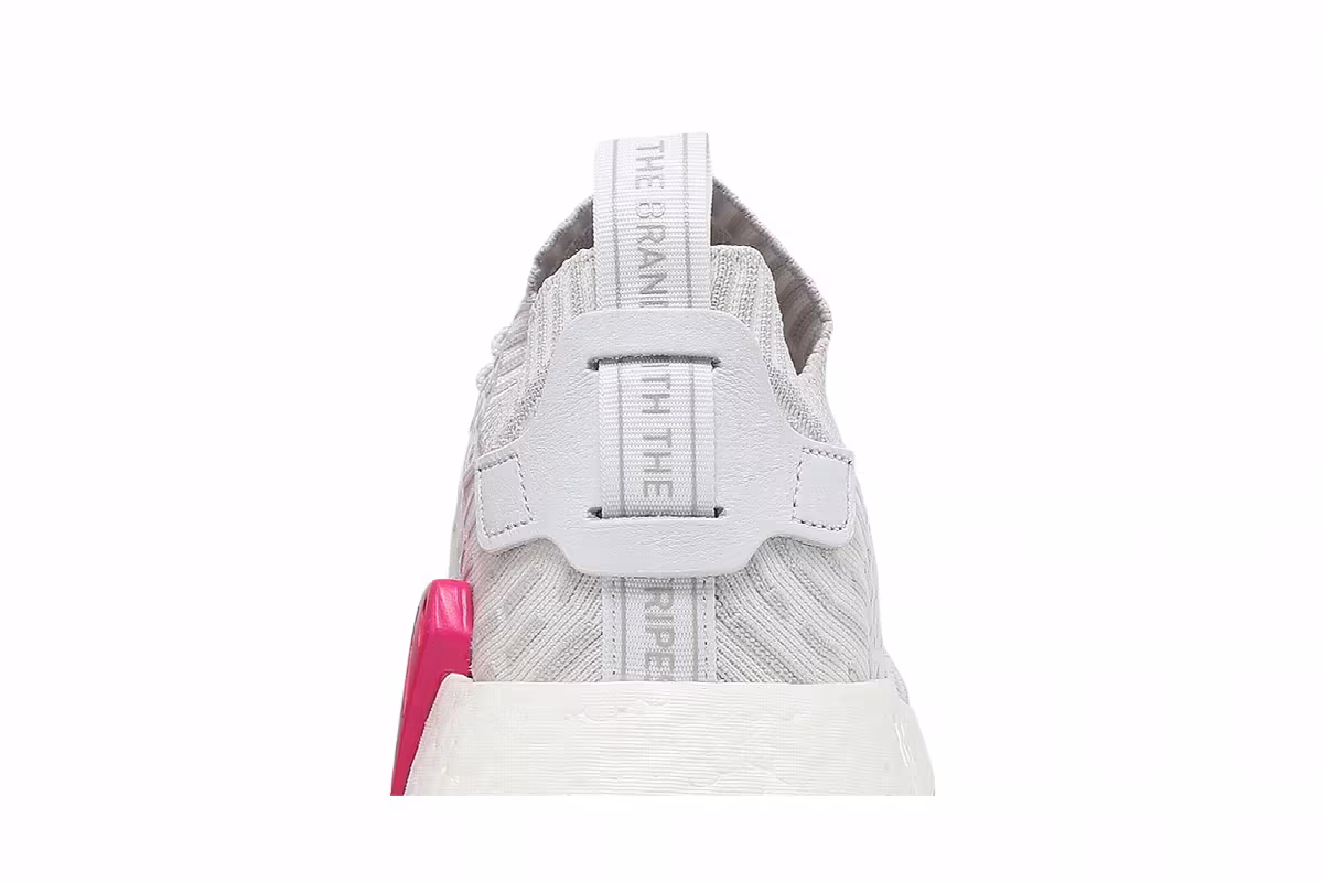 Adidas Women's NMD_R2 Primeknit Japan White Gum, view 8
