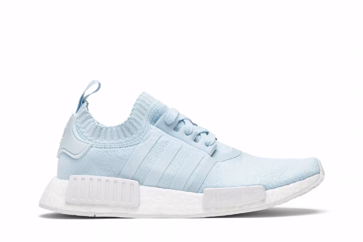 Adidas Women's NMD_R1 Primeknit Ice Blue, view 2