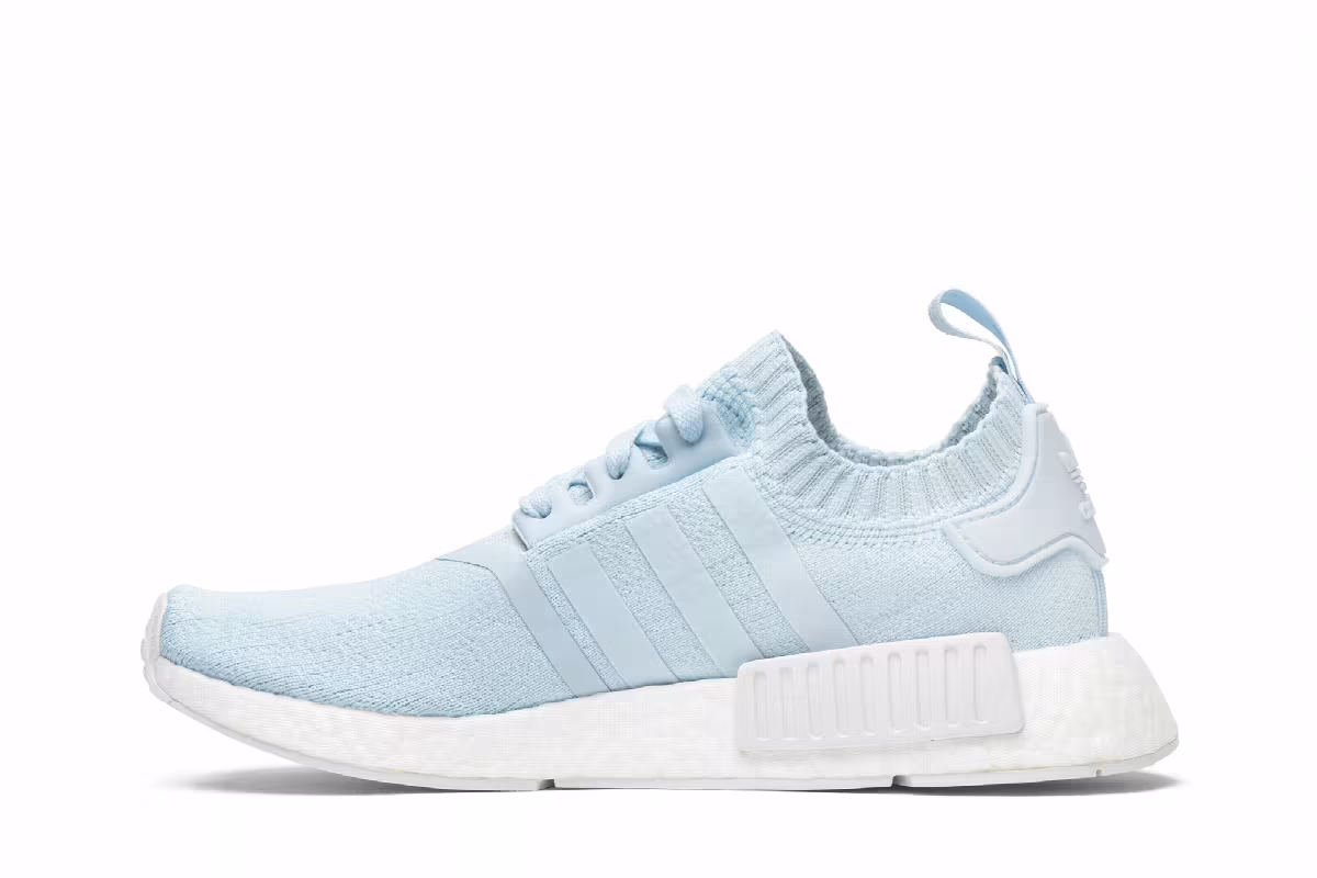 Adidas Women's NMD_R1 Primeknit Ice Blue, view 4
