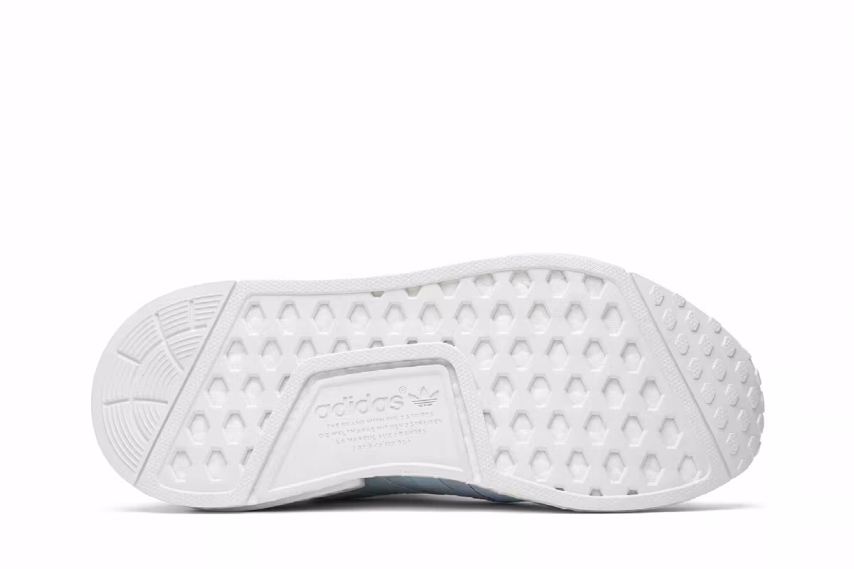 Adidas Women's NMD_R1 Primeknit Ice Blue, view 5