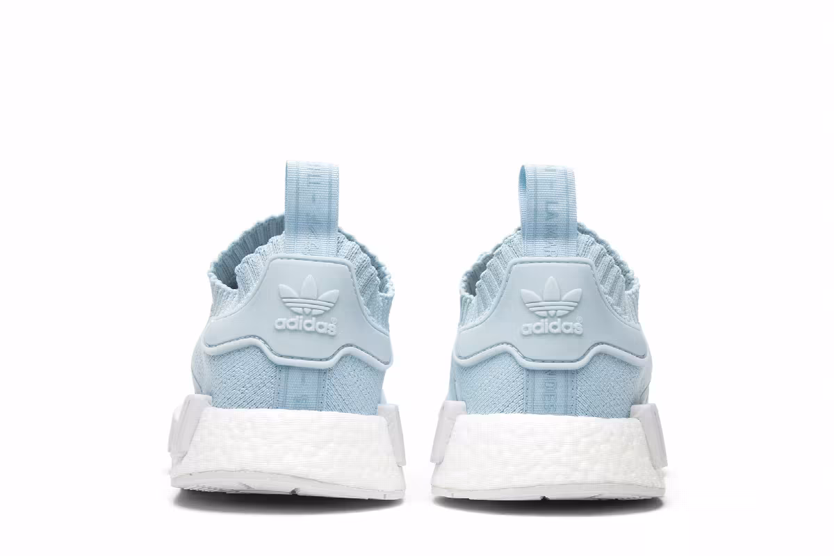 Adidas Women's NMD_R1 Primeknit Ice Blue, view 7