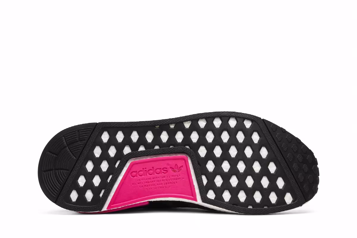 Adidas Women's NMD_R1 Primeknit Shock Pink, view 5