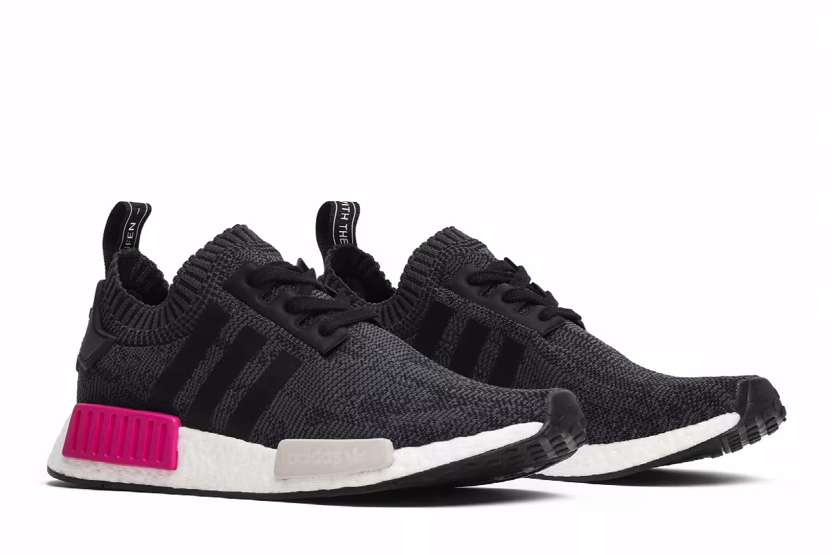 Adidas Women's NMD_R1 Primeknit Shock Pink, view 9