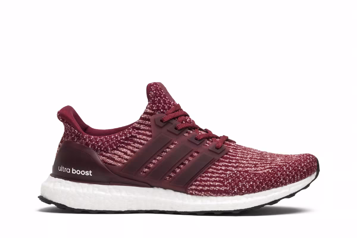 Adidas UltraBoost 3.0 Collegiate Burgundy, view 2