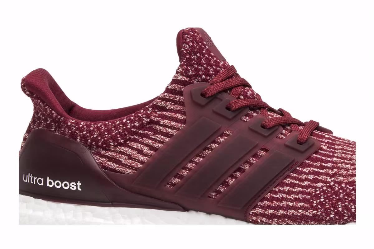 Adidas UltraBoost 3.0 Collegiate Burgundy, view 3