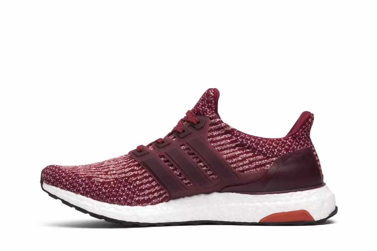 Adidas UltraBoost 3.0 Collegiate Burgundy, view 4