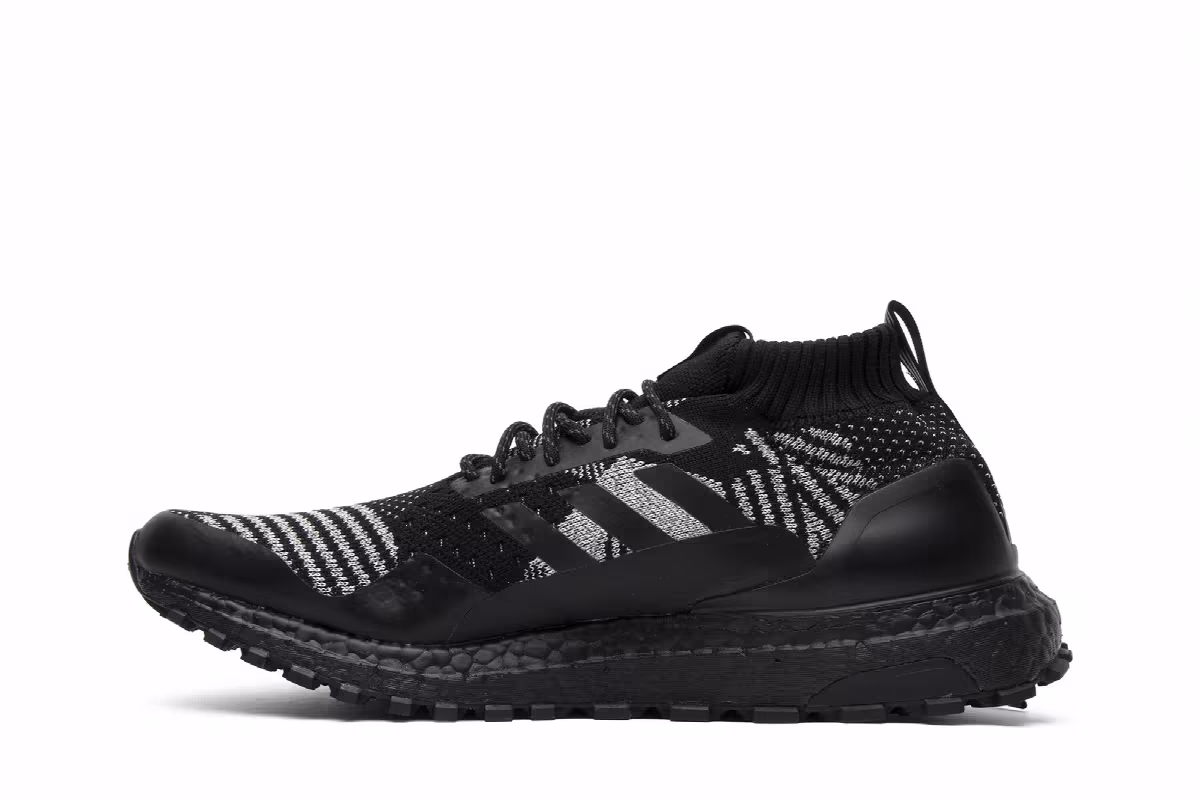 Kith x Nonnative x adidas UltraBoost Mid Patchwork, view 4