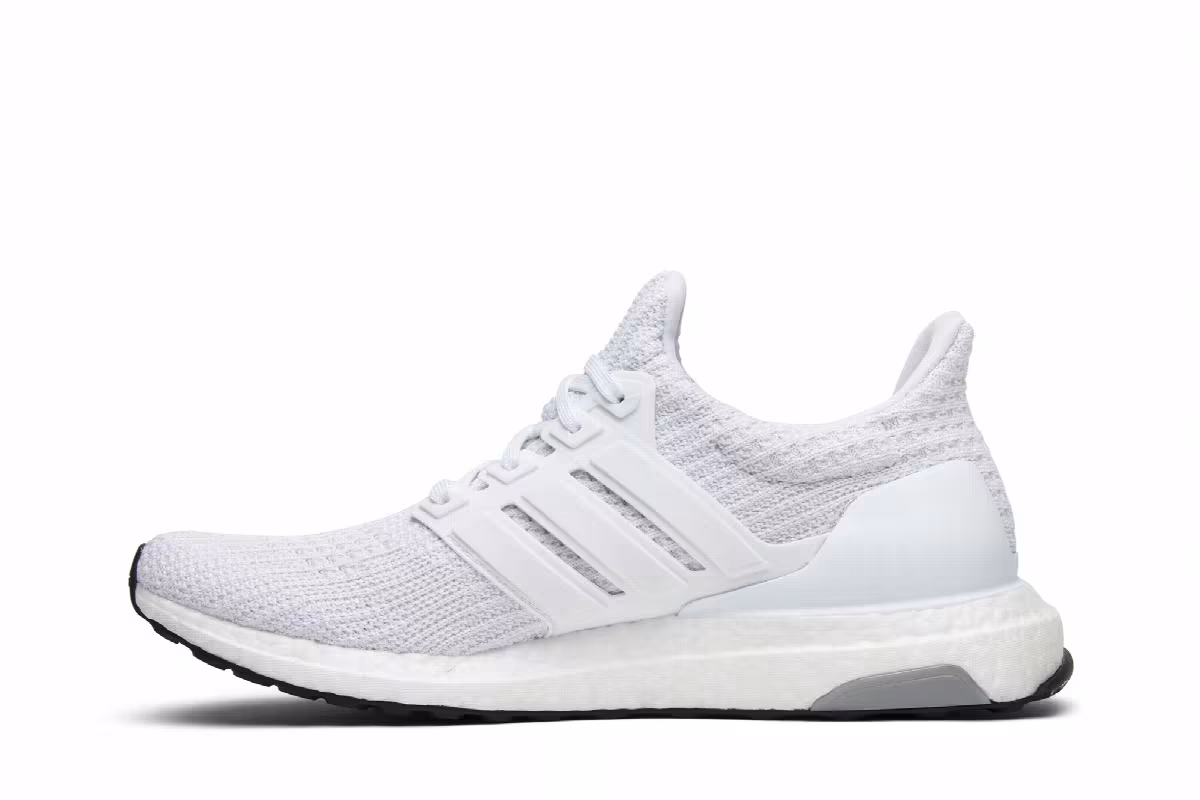 adidas Women's UltraBoost 4.0 Triple White, view 4
