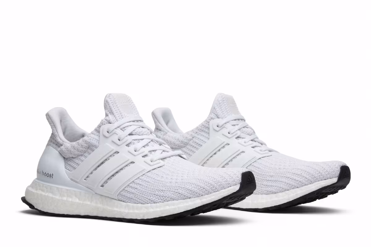adidas Women's UltraBoost 4.0 Triple White, view 9