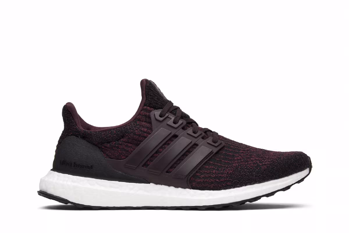 adidas UltraBoost 3.0 Deep Burgundy, view 2