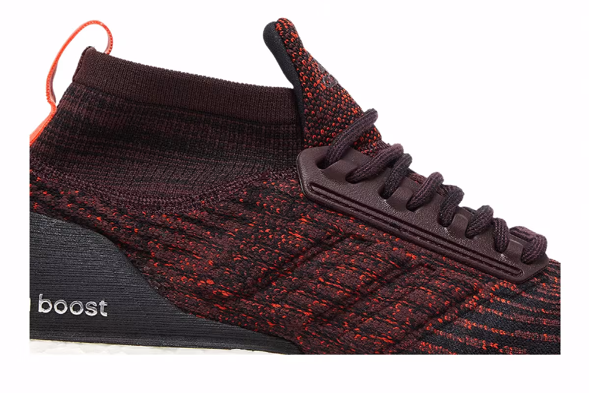 Adidas UltraBoost ATR Mid Burgundy, view 3