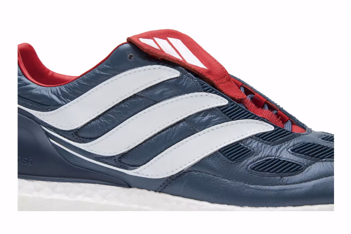 Adidas Predator Precision UltraBoost Blue Grey White, view 3