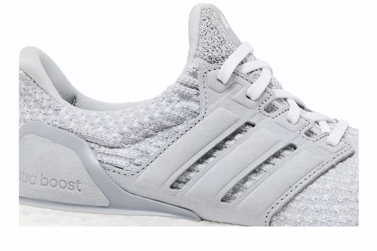 Reigning Champ x adidas Women's UltraBoost 3.0 Clear Grey, view 3