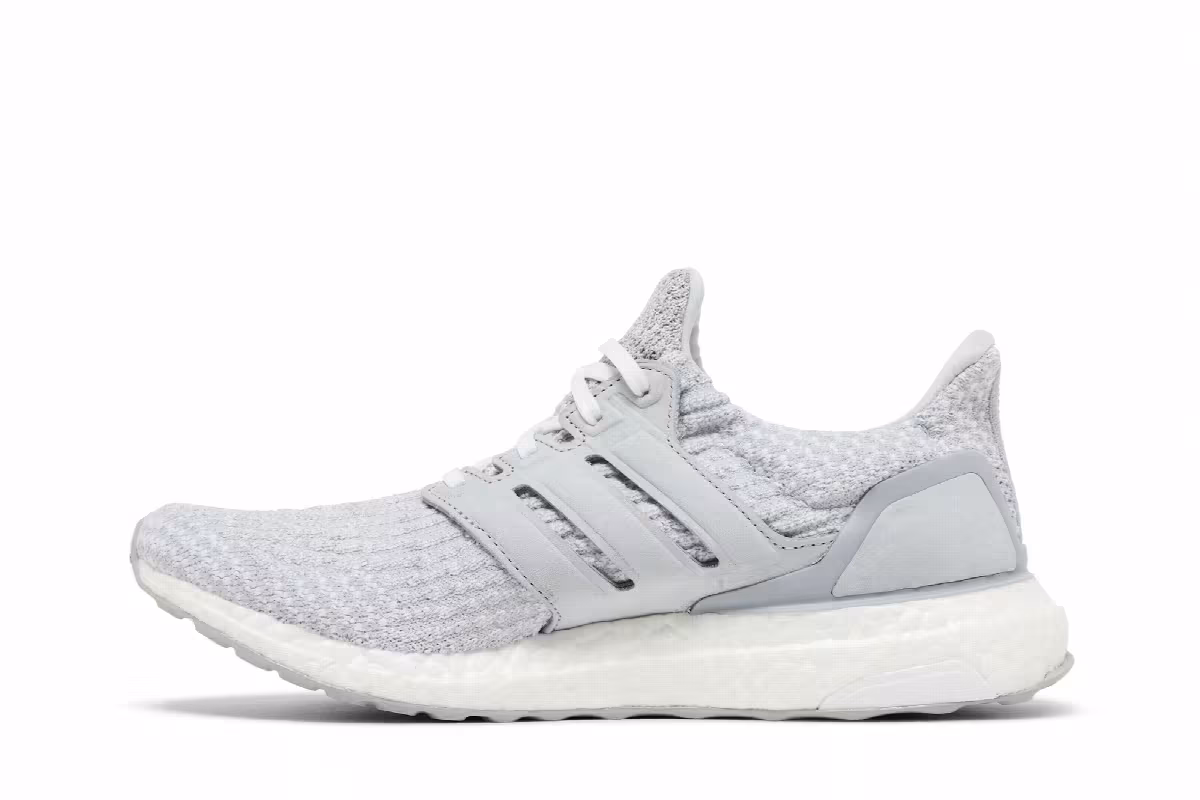 Reigning Champ x adidas Women's UltraBoost 3.0 Clear Grey, view 4