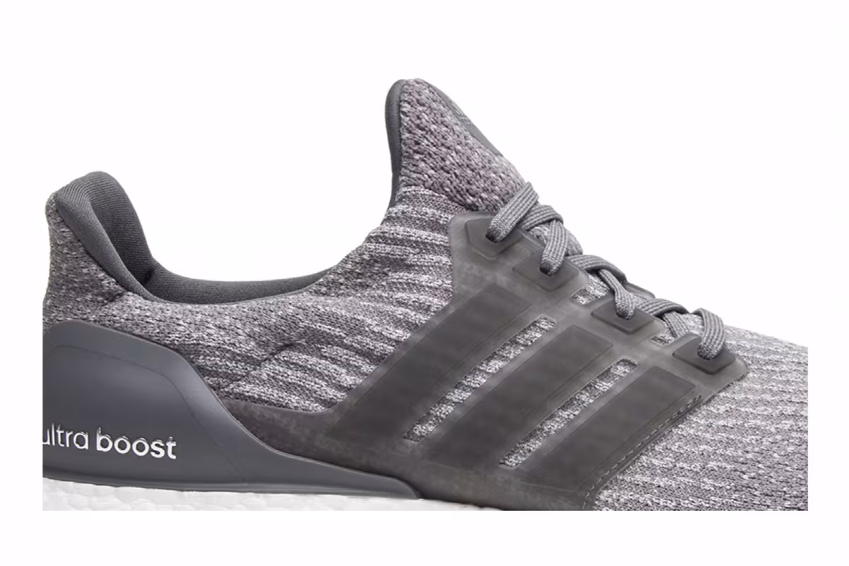 Adidas Women's UltraBoost 3.0 Grey Four, view 3