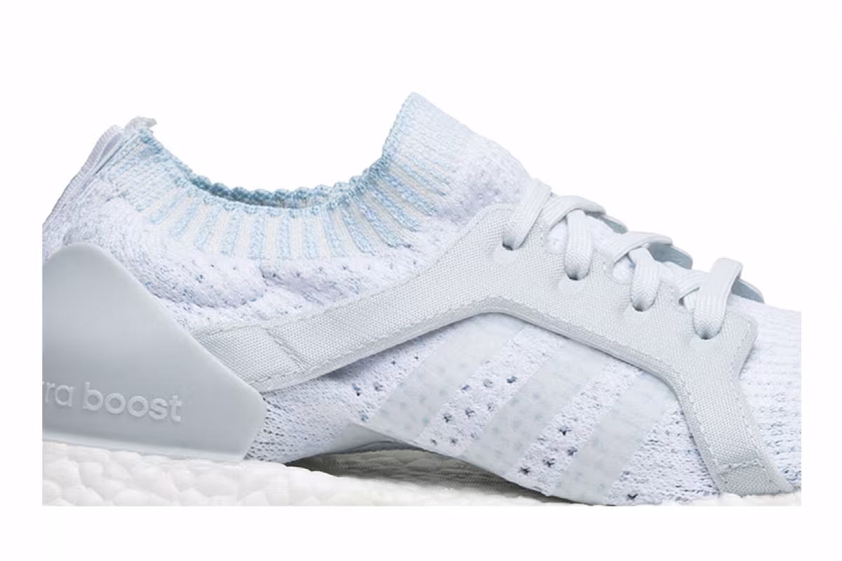Parley x adidas Women's UltraBoost X Icey Blue, view 3