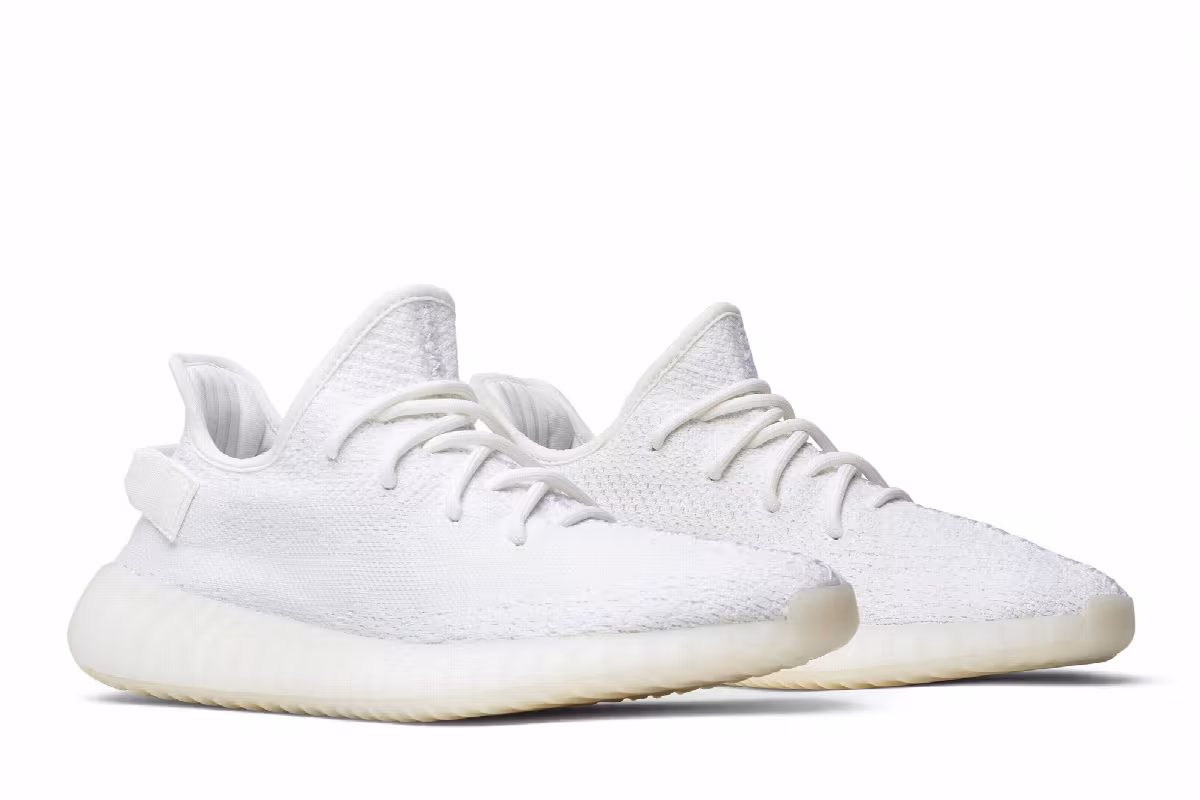adidas Yeezy Boost 350 V2 Cream White / Triple White, view 9