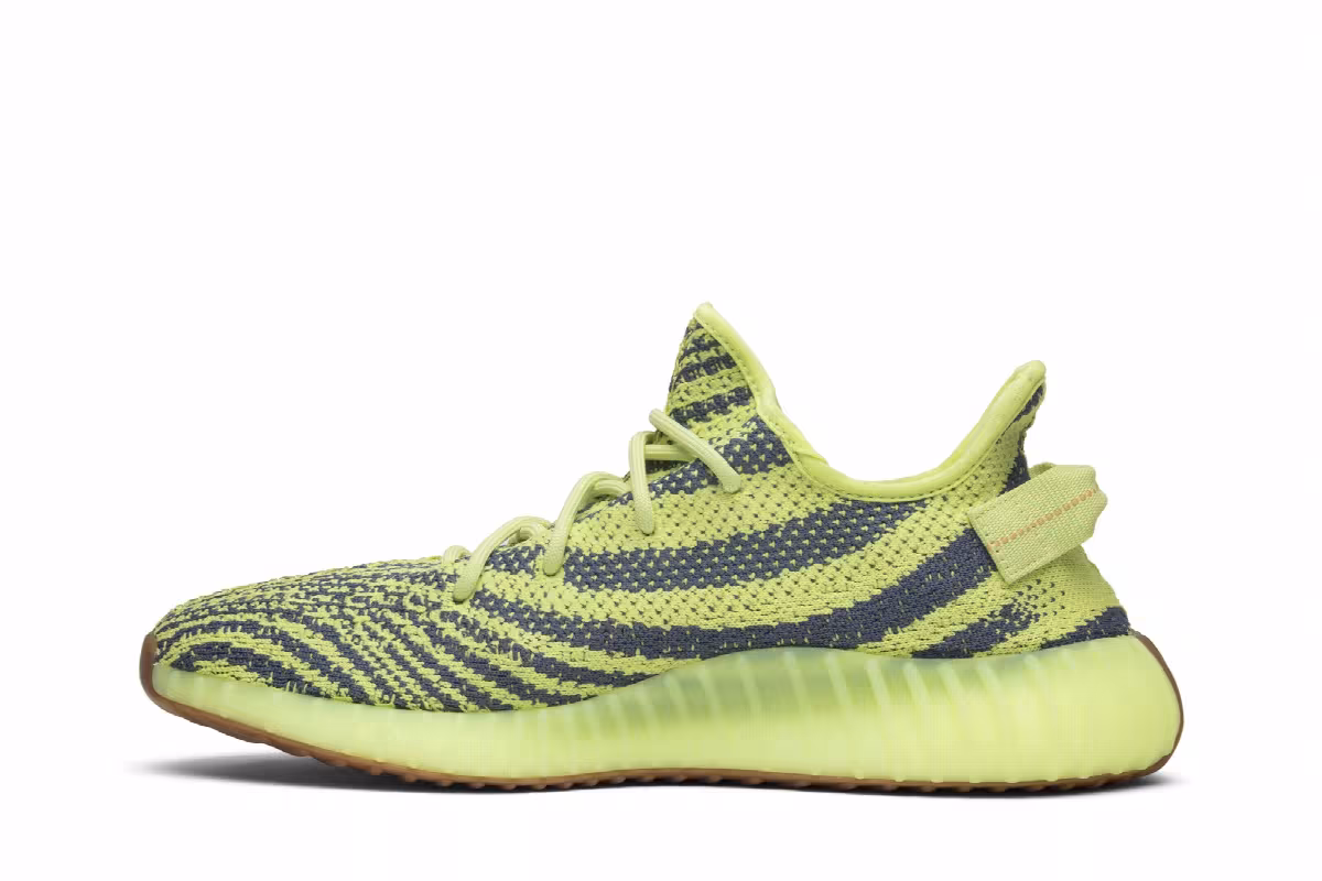adidas Yeezy Boost 350 V2 Semi Frozen Yellow, view 4