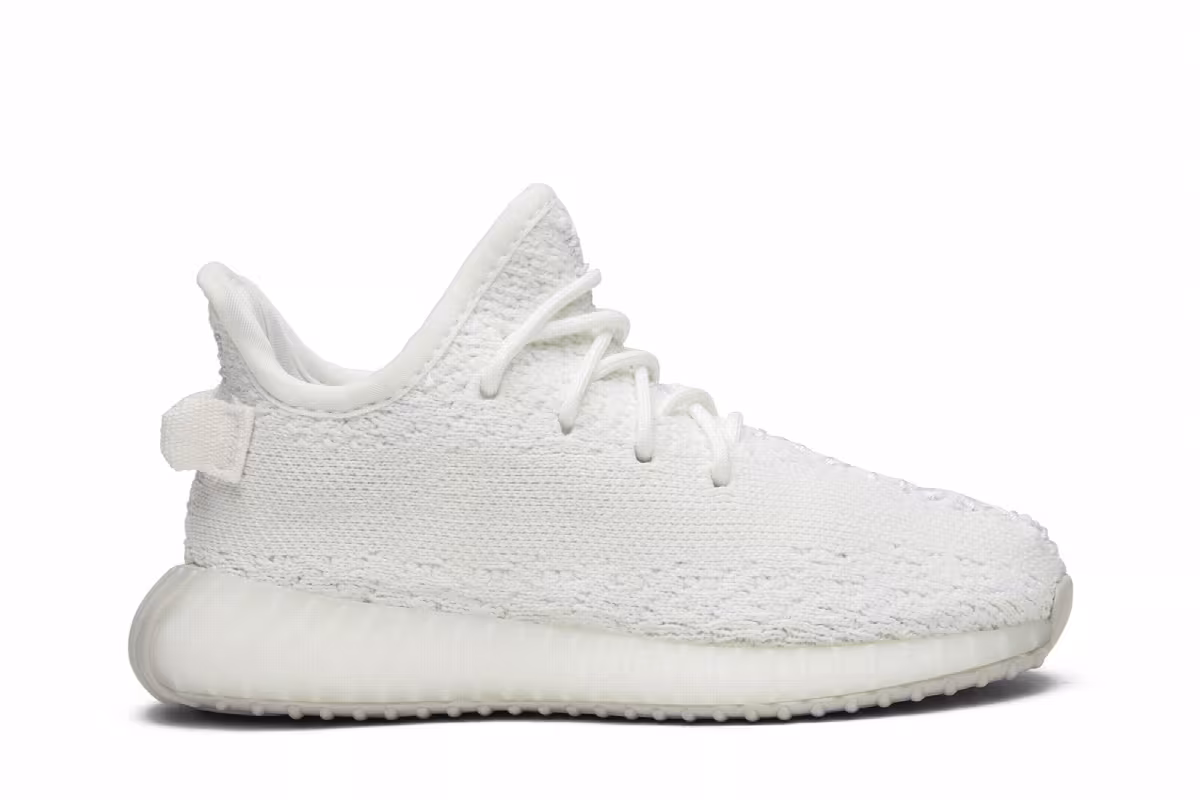 adidas Yeezy Boost 350 V2 Infant Cream White, view 2