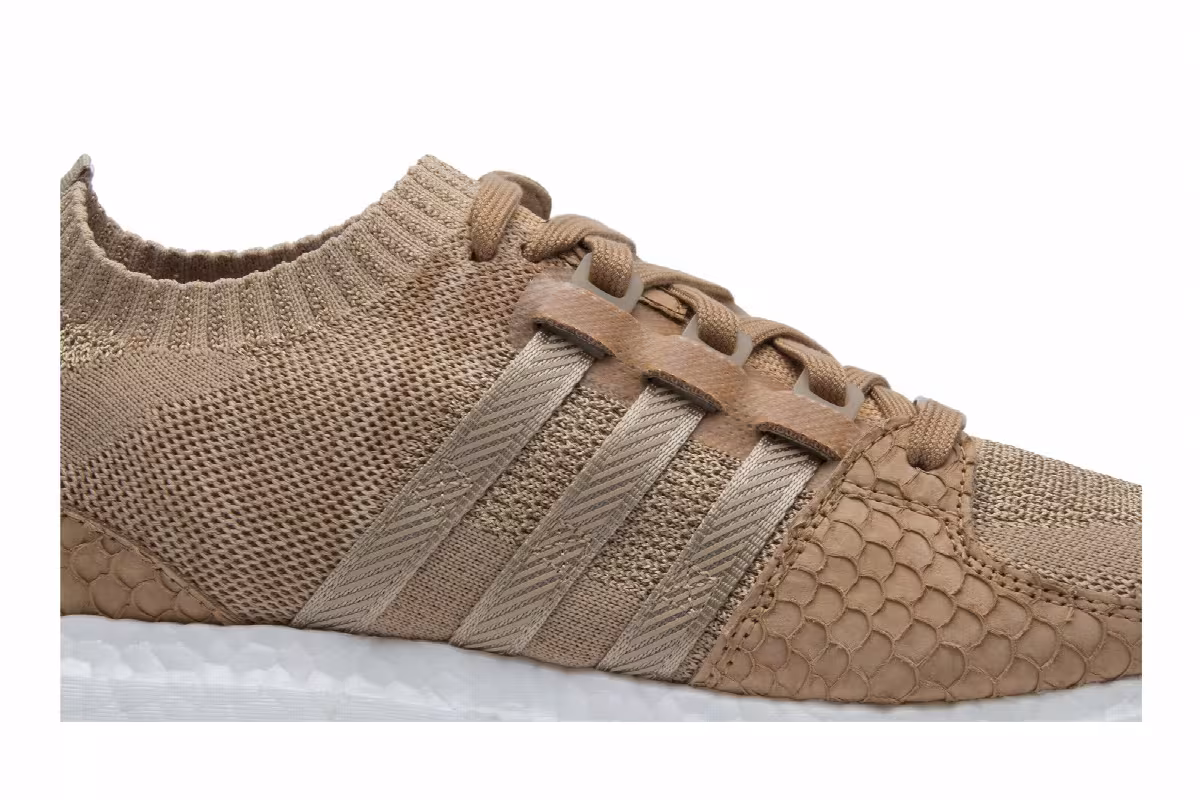 Pusha T x adidas EQT Support Ultra Primeknit Brown Paper Bag, view 3
