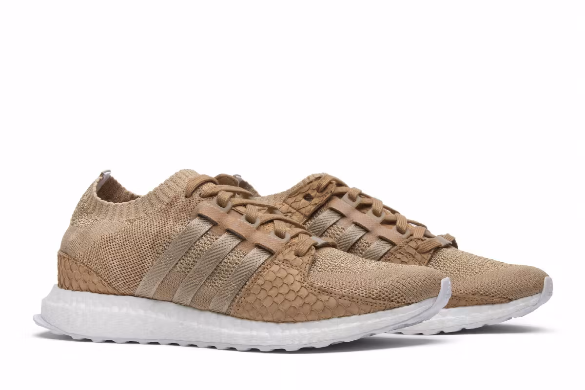 Pusha T x adidas EQT Support Ultra Primeknit Brown Paper Bag, view 9