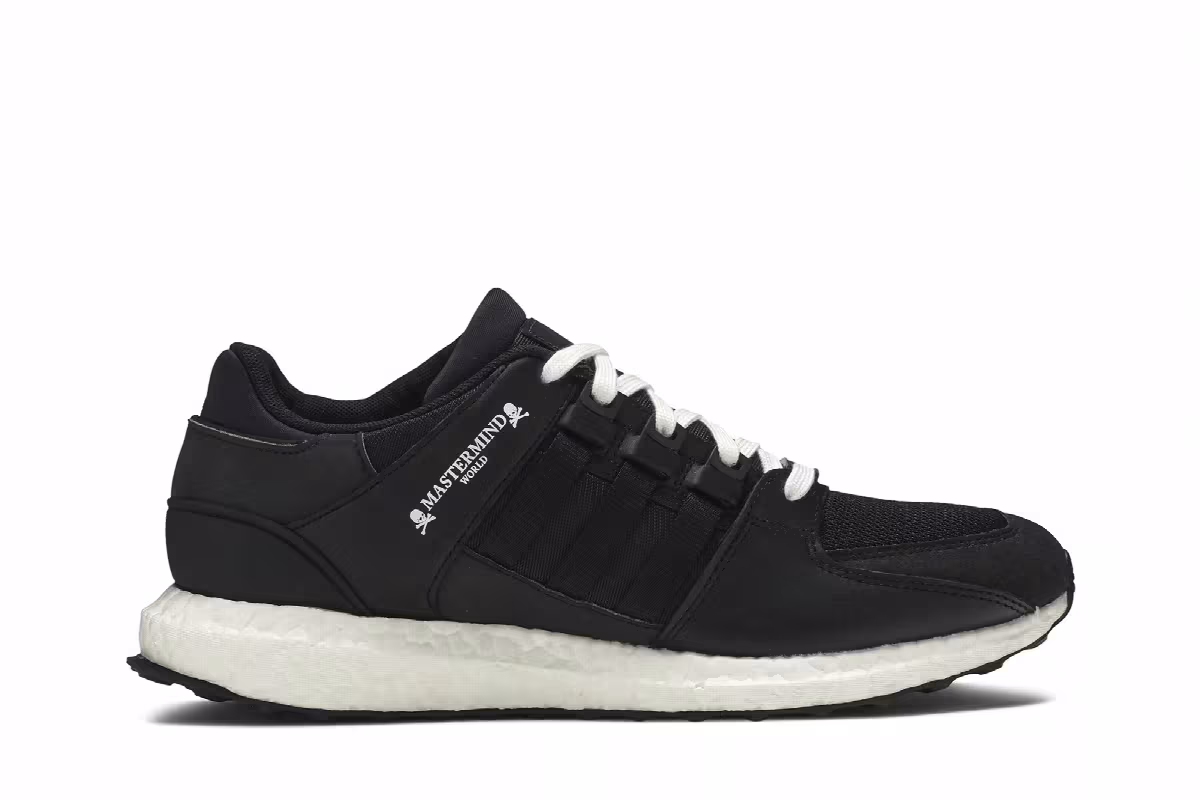 Mastermind x adidas EQT Support Ultra Core Black, view 2