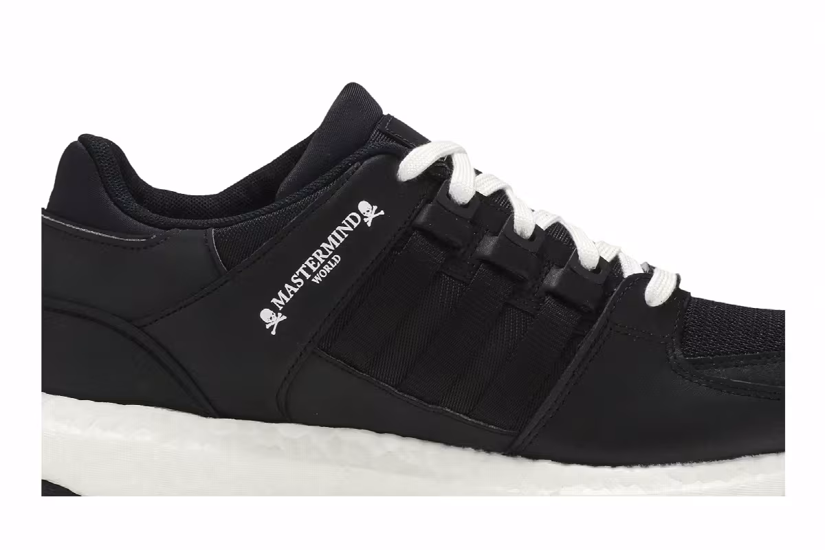 Mastermind x adidas EQT Support Ultra Core Black, view 3