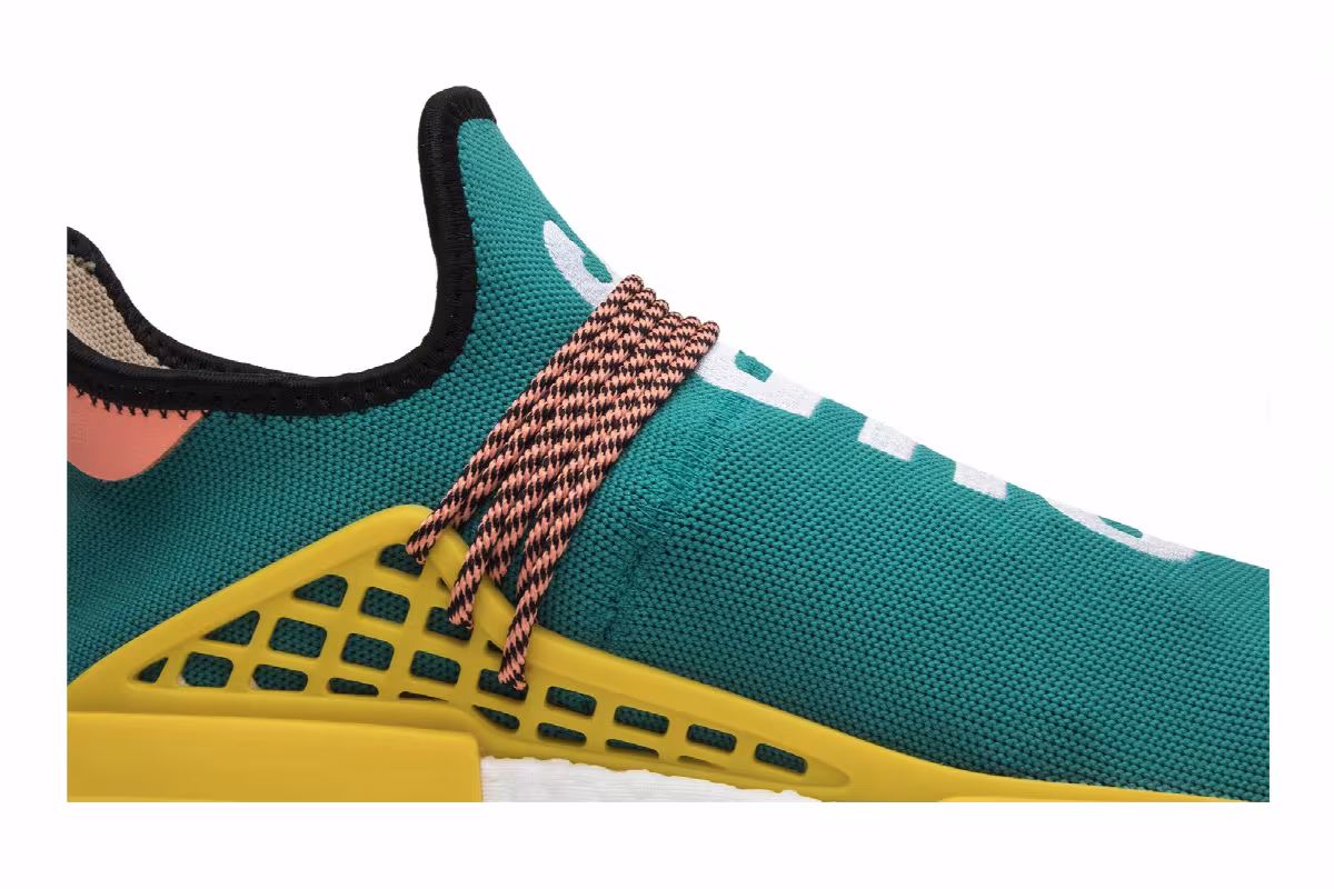 Pharrell x adidas NMD Human Race Trail Sun Glow, view 3