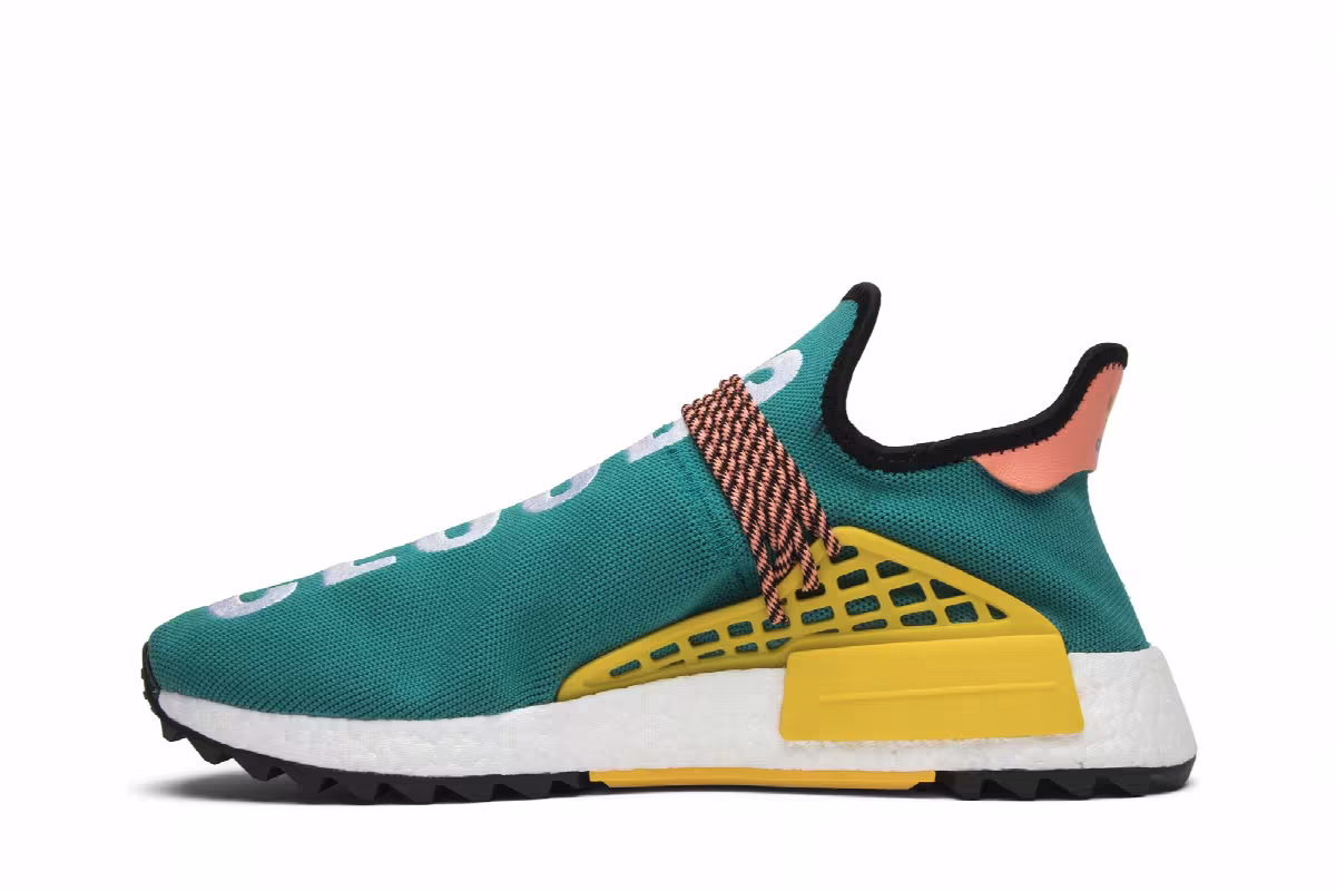 Pharrell x adidas NMD Human Race Trail Sun Glow, view 4