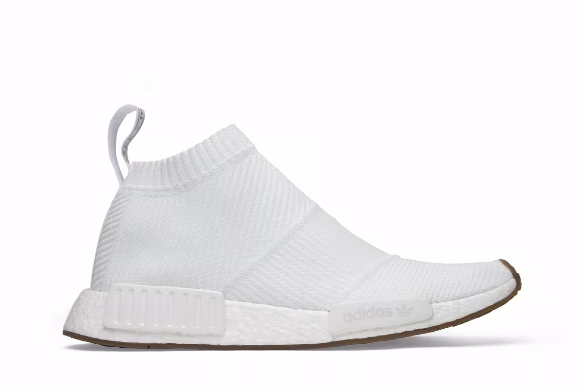 adidas NMD_CS1 Primeknit White Gum, view 2