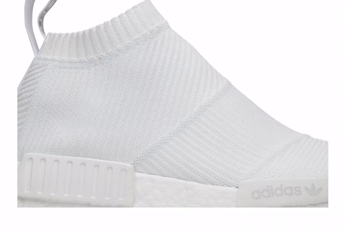 adidas NMD_CS1 Primeknit White Gum, view 3