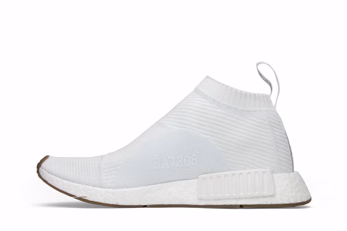 adidas NMD_CS1 Primeknit White Gum, view 4