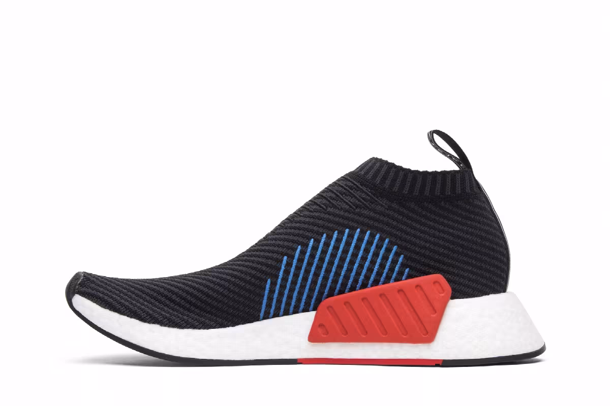 adidas NMD_CS2 Primeknit Red Solid, view 4