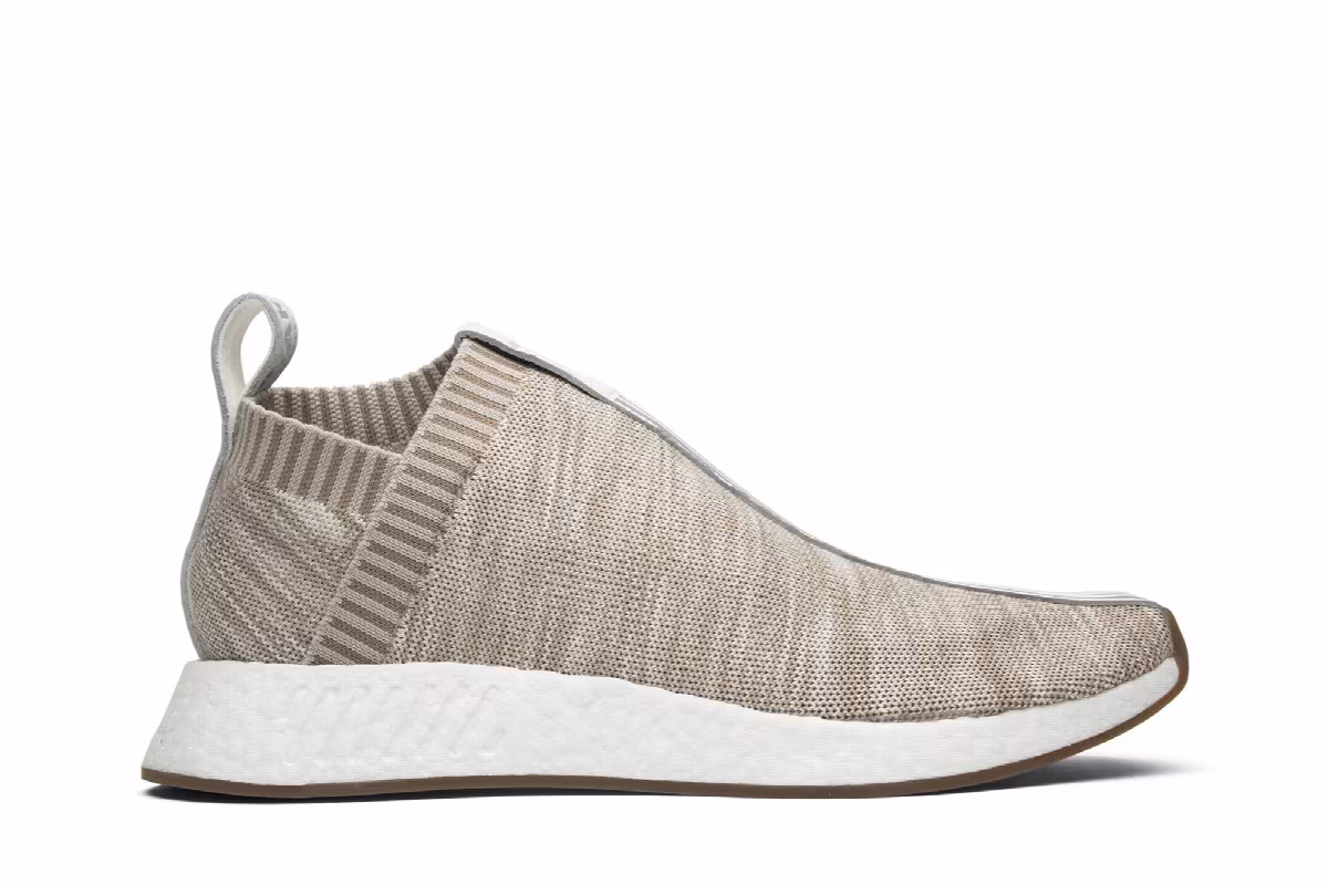 Kith x Naked x adidas NMD_CS2 Primeknit Tan, view 2