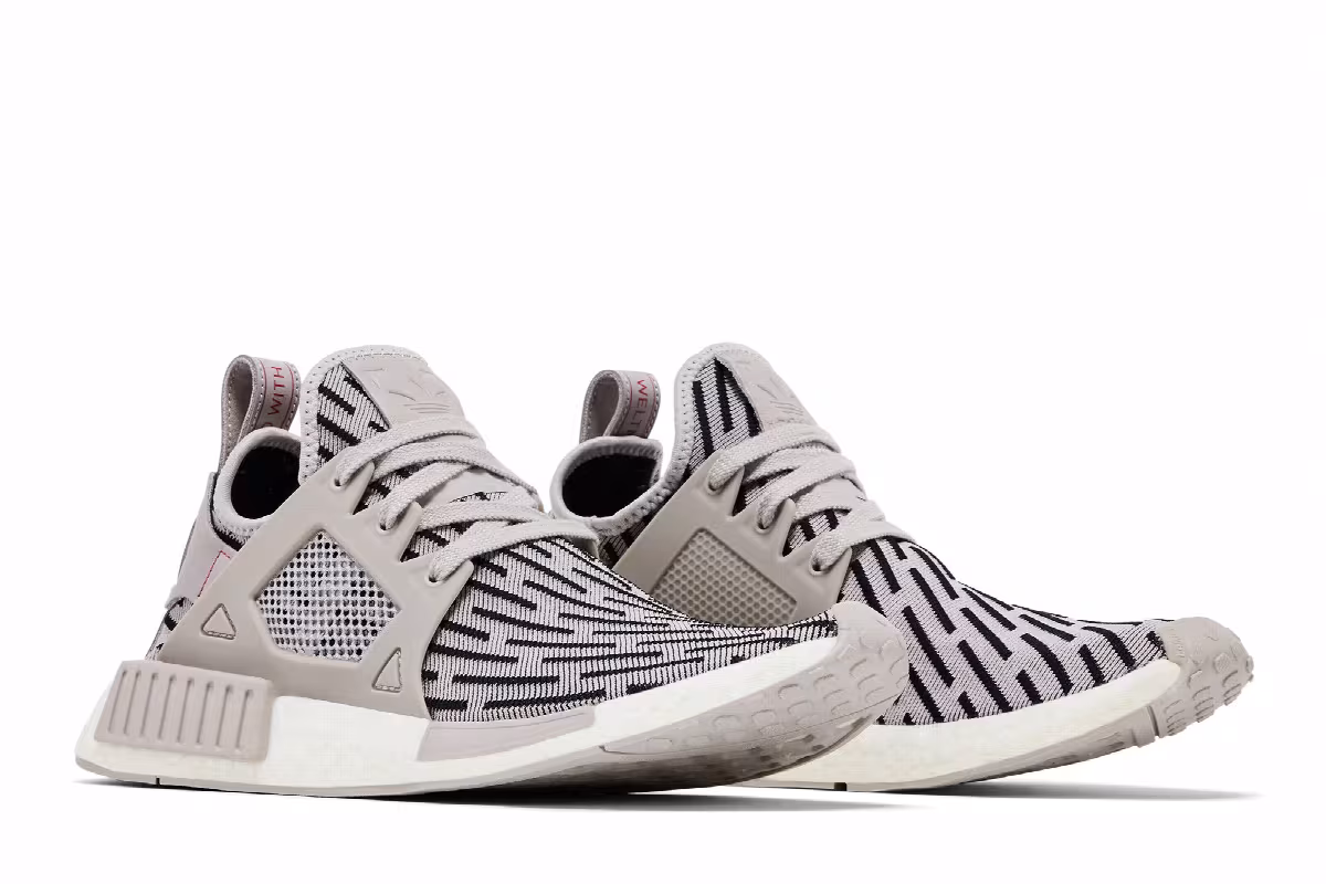 Adidas Women's NMD_XR1 Primeknit Clear Granite, view 9