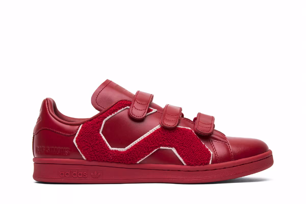 Raf Simons x adidas Stan Smith Comfort Badge Power Red, view 2