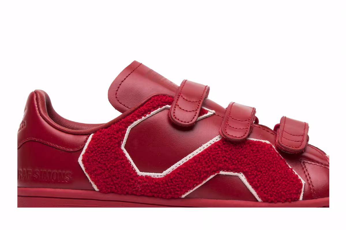 Raf Simons x adidas Stan Smith Comfort Badge Power Red, view 3