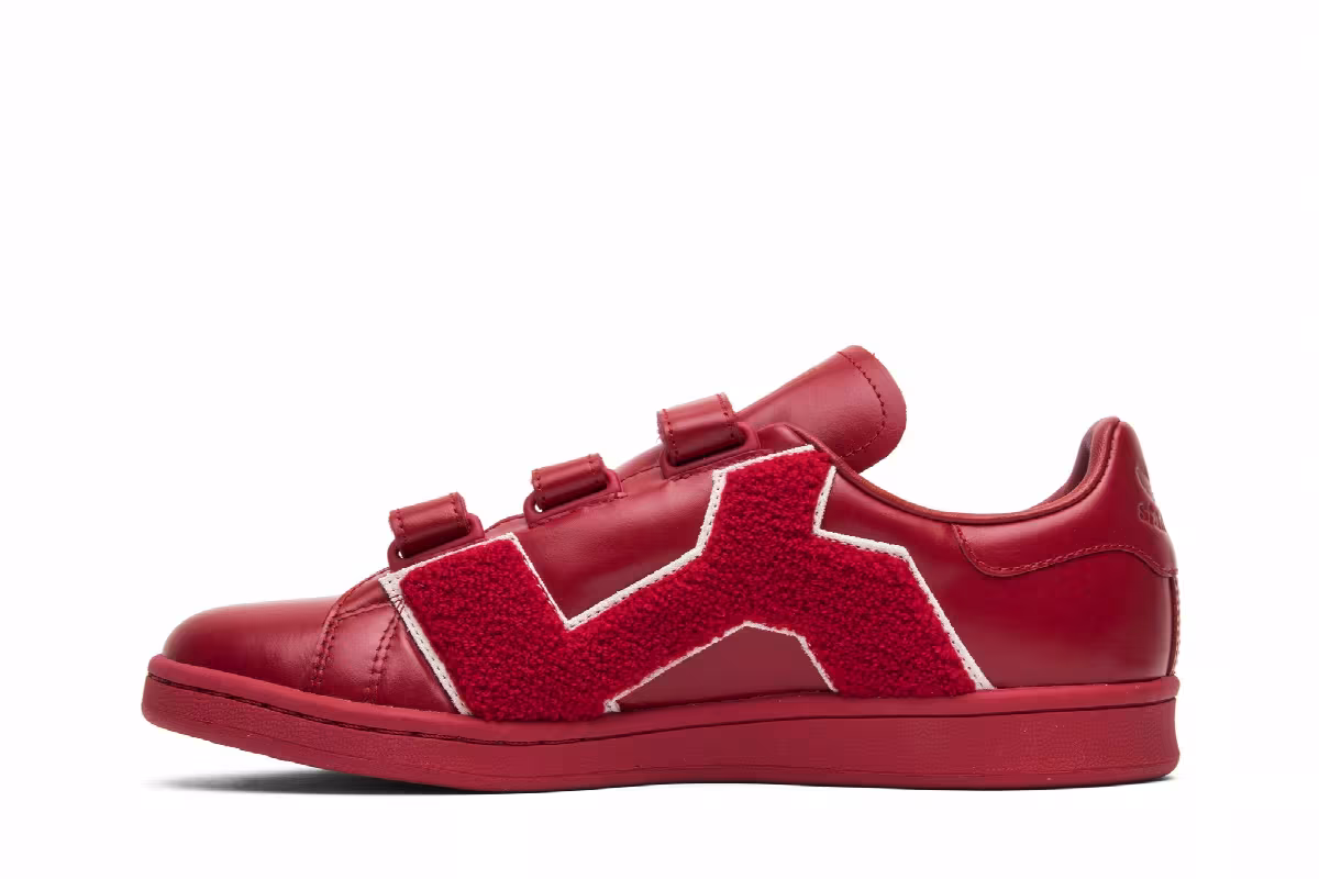 Raf Simons x adidas Stan Smith Comfort Badge Power Red, view 4