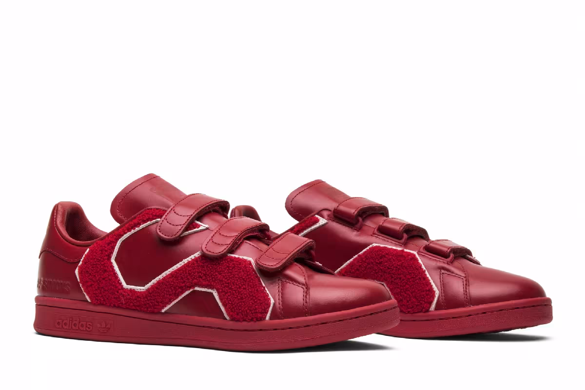 Raf Simons x adidas Stan Smith Comfort Badge Power Red, view 9