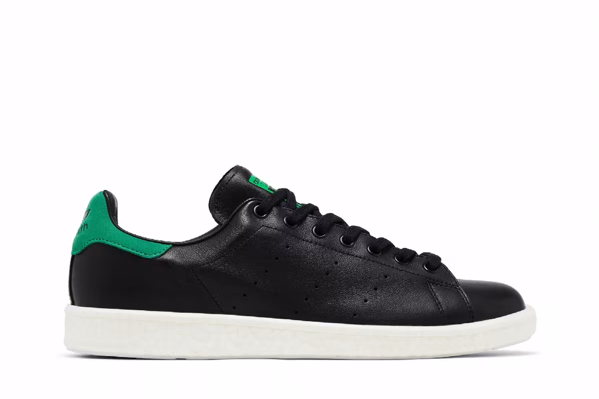 Adidas Stan Smith Boost Black Green, view 2