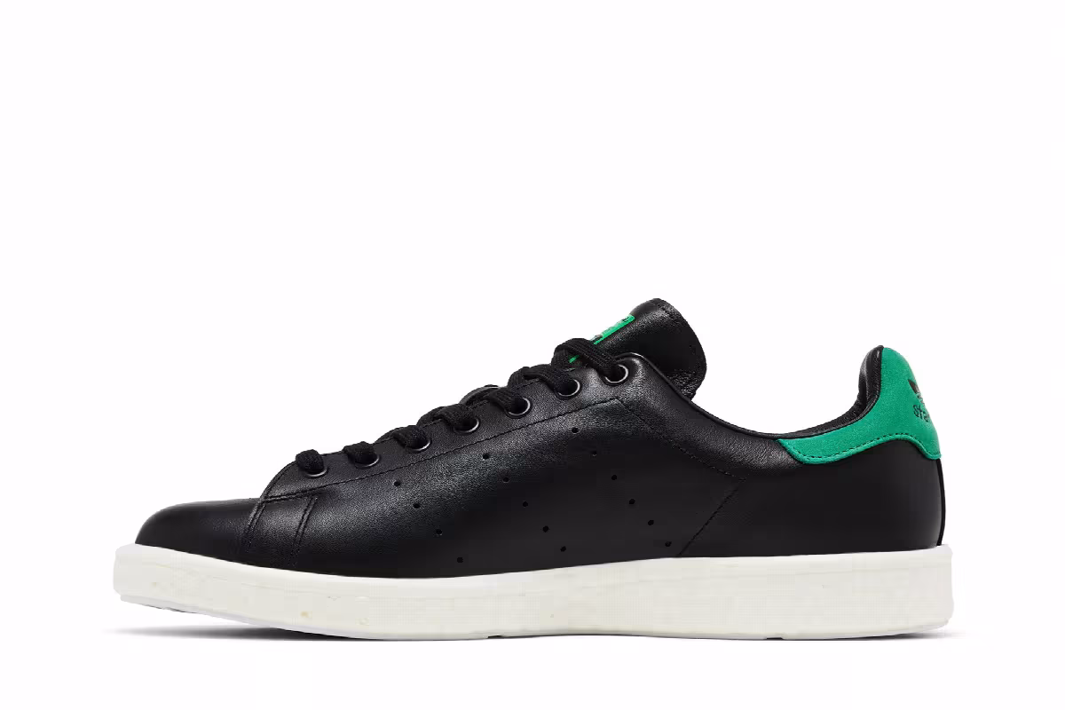 Adidas Stan Smith Boost Black Green, view 4