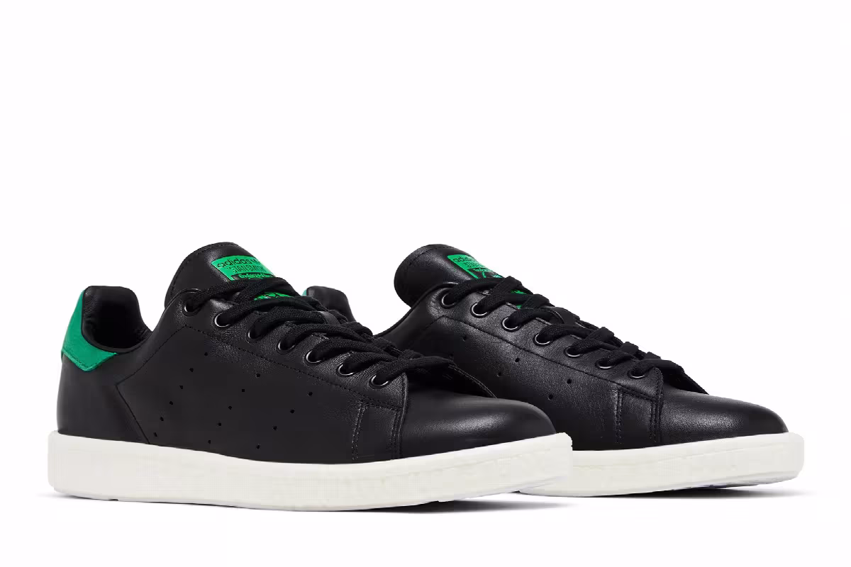 Adidas Stan Smith Boost Black Green, view 9